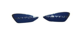 Dye Rotor Metall Logo Button Shell LTR R1 R2 Links und Rechts Aufkleber