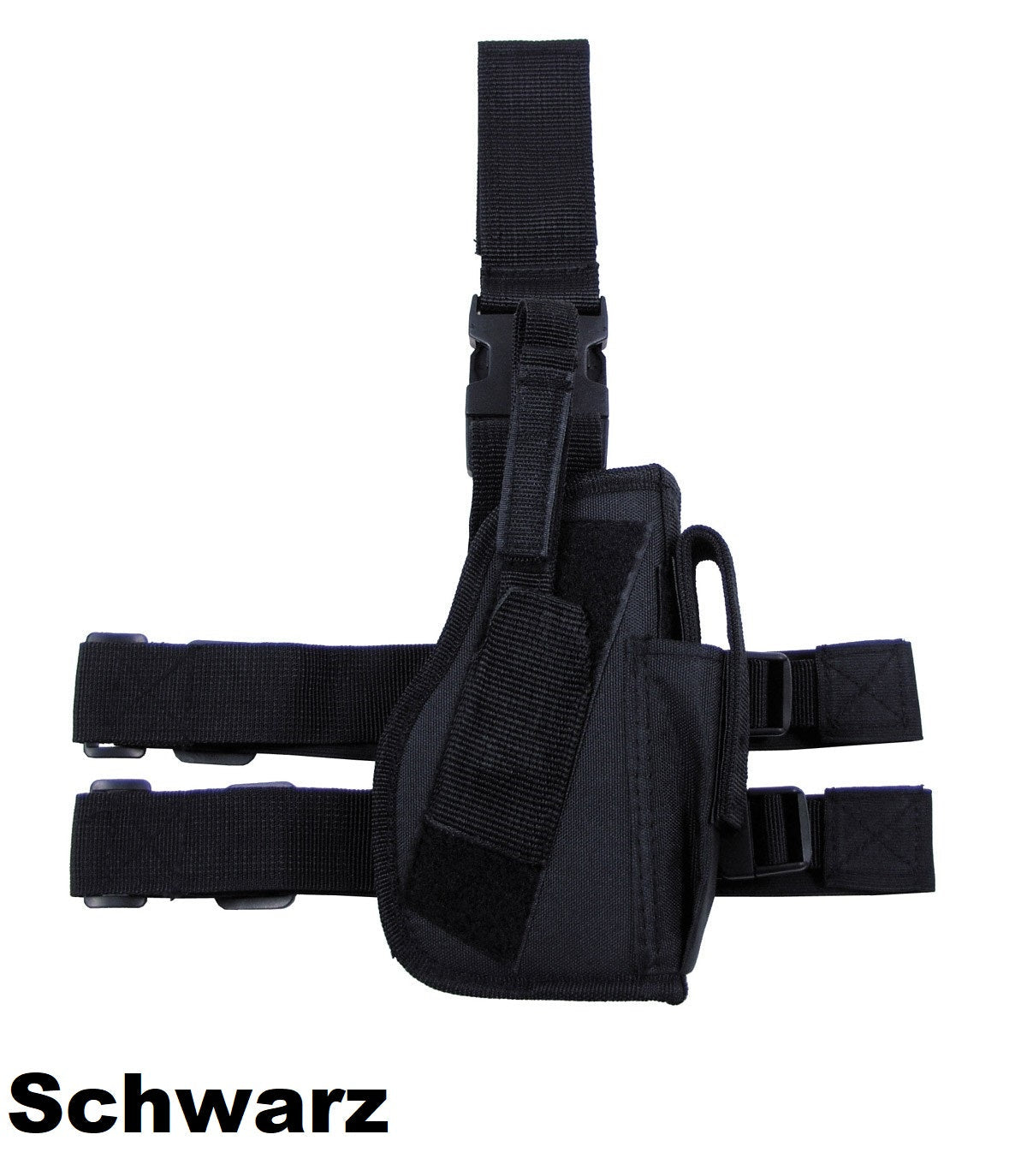 Pistolenbeinholster für rechten Oberschenkel