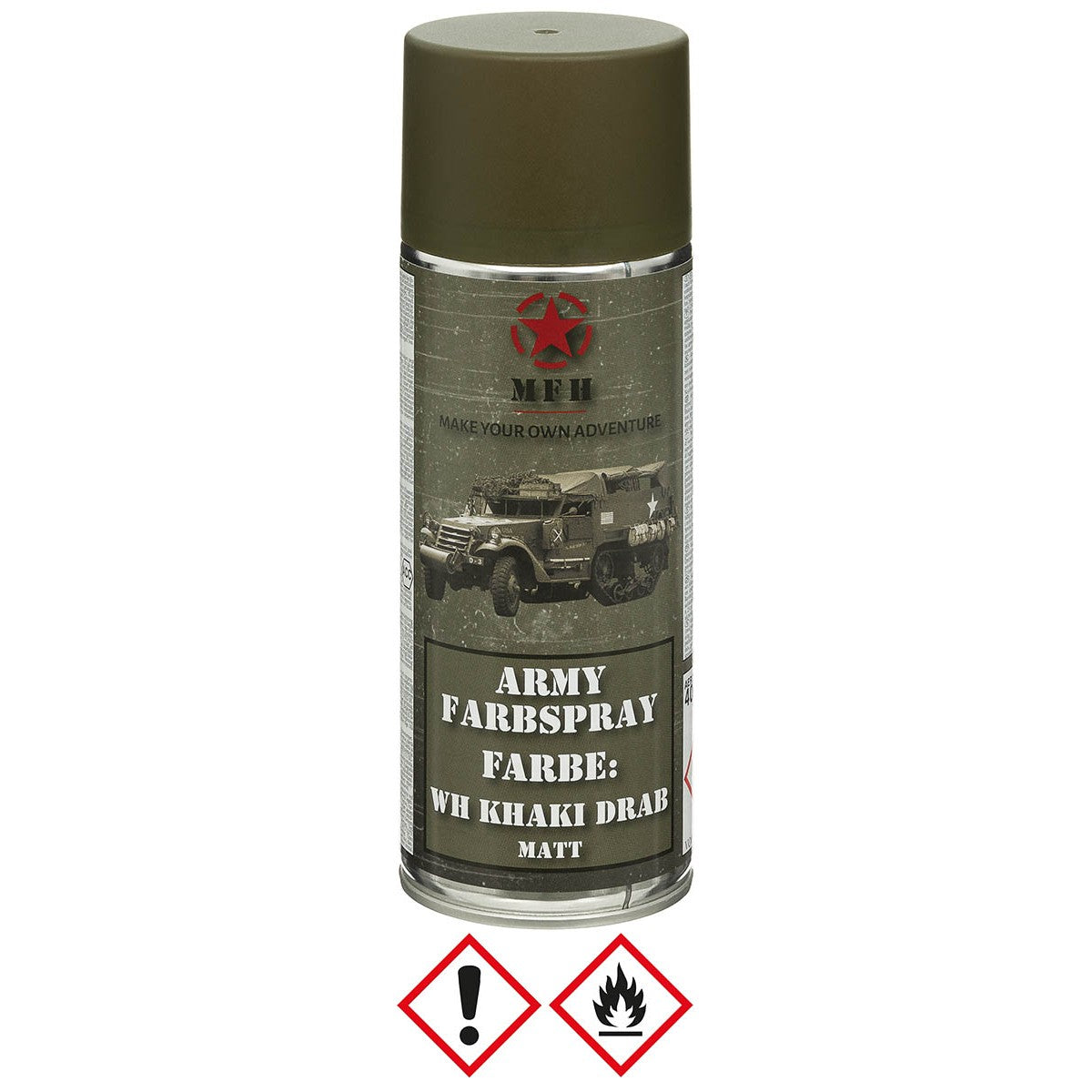 Sprühdose Farbspray Militärfarbe
