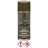 Sprühdose Farbspray Militärfarbe