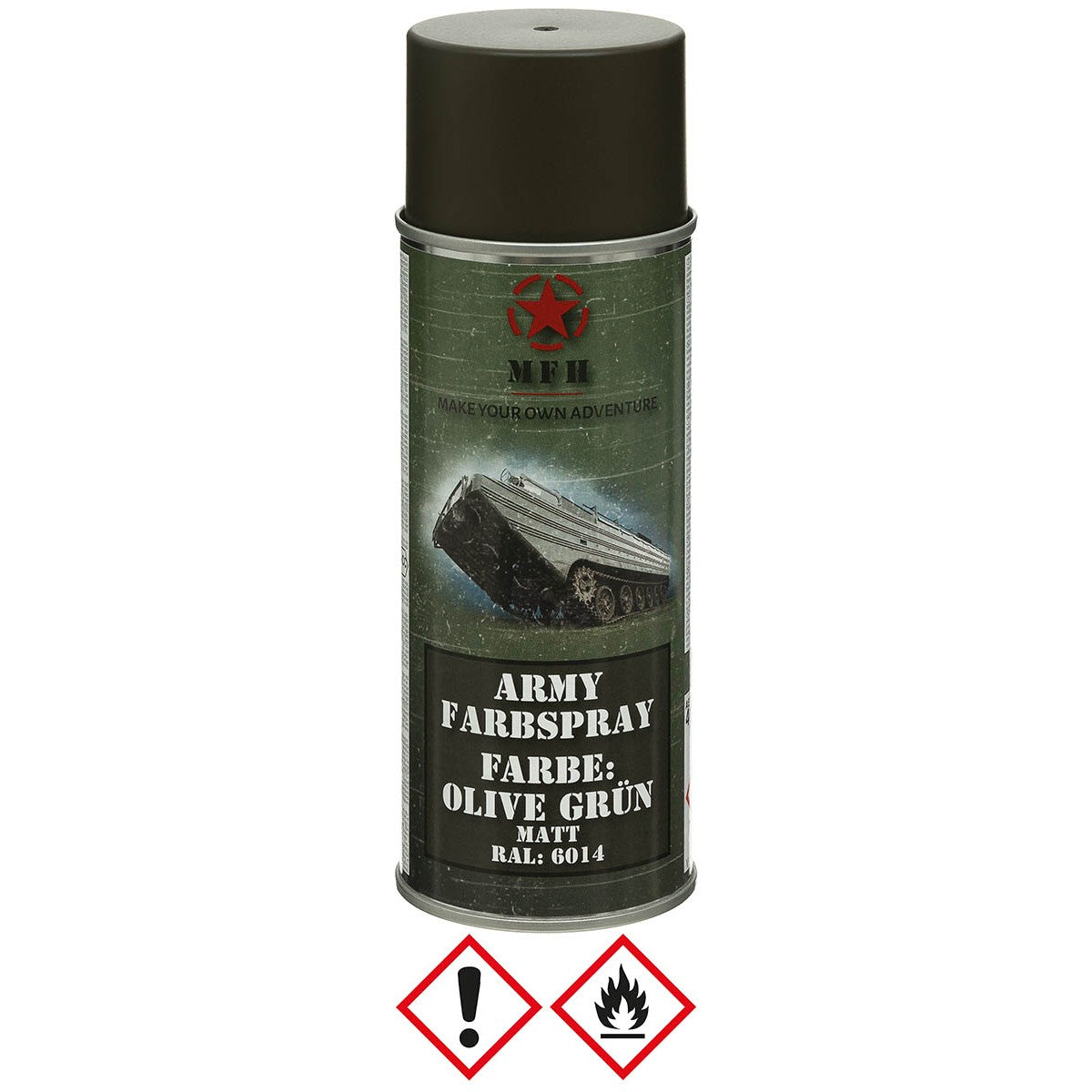 Sprühdose Farbspray Militärfarbe