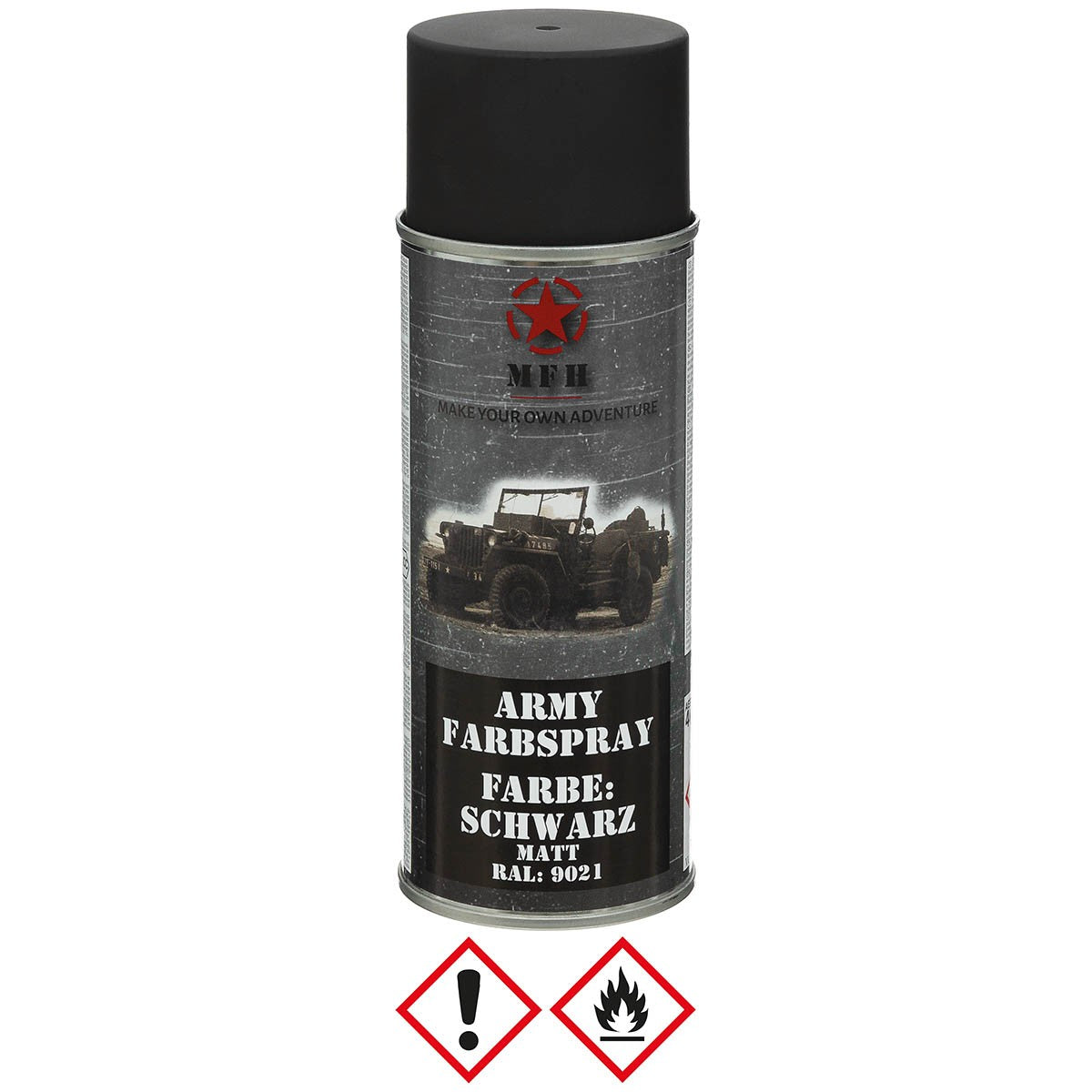 Sprühdose Farbspray Militärfarbe