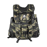 Delta Six Paintball Tactical Weste 6+1 Tiger Stripe Camo Battle Weste