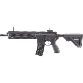 HK416 A5 Sportsline EyeTrace S-AEG mit integriertem Tracer, MidCap Magazin und Quadrail
