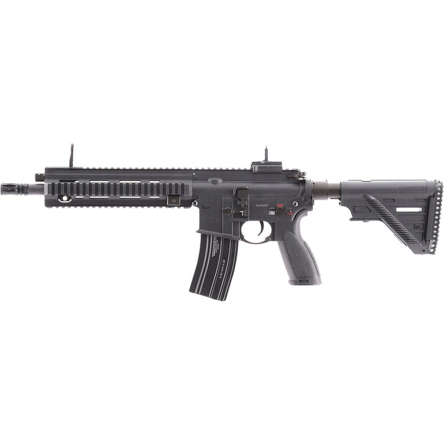 HK416 A5 Sportsline EyeTrace S-AEG mit integriertem Tracer, MidCap Magazin und Quadrail