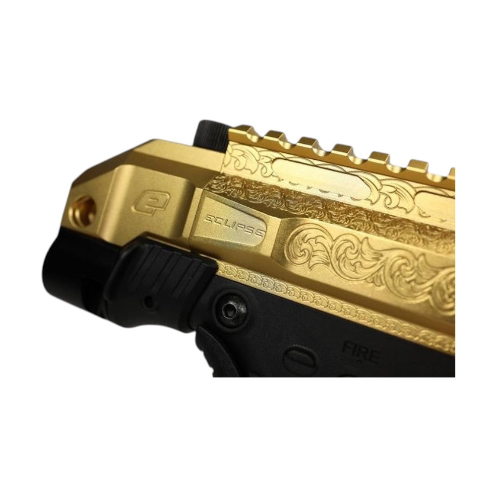 Planet Eclipse EMF200 Scroll MagFed Markierer Gold / Schwarz limitiert