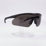 Swiss Eye Raptor L Schutzbrille / Sportbrille schwarz mit 2 Wechselgläsern