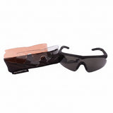 Swiss Eye Raptor L Schutzbrille / Sportbrille schwarz mit 2 Wechselgläsern