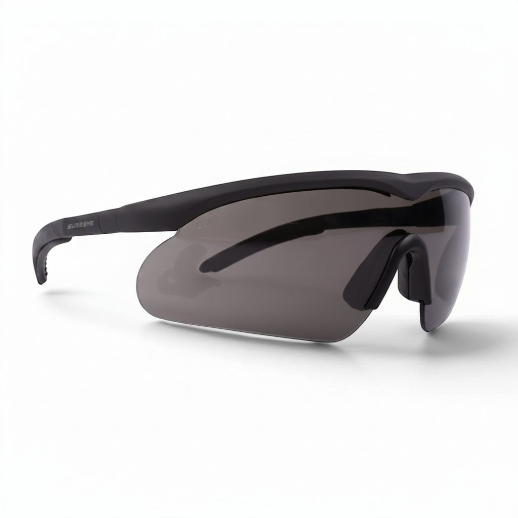 Swiss Eye Raptor L Schutzbrille / Sportbrille schwarz mit 2 Wechselgläsern