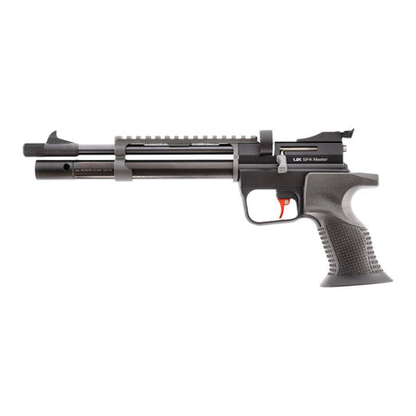 UX SPA Master PCP Luftpistole Kaliber 4,5 mm mit Trommelmagazin und Presslufttank