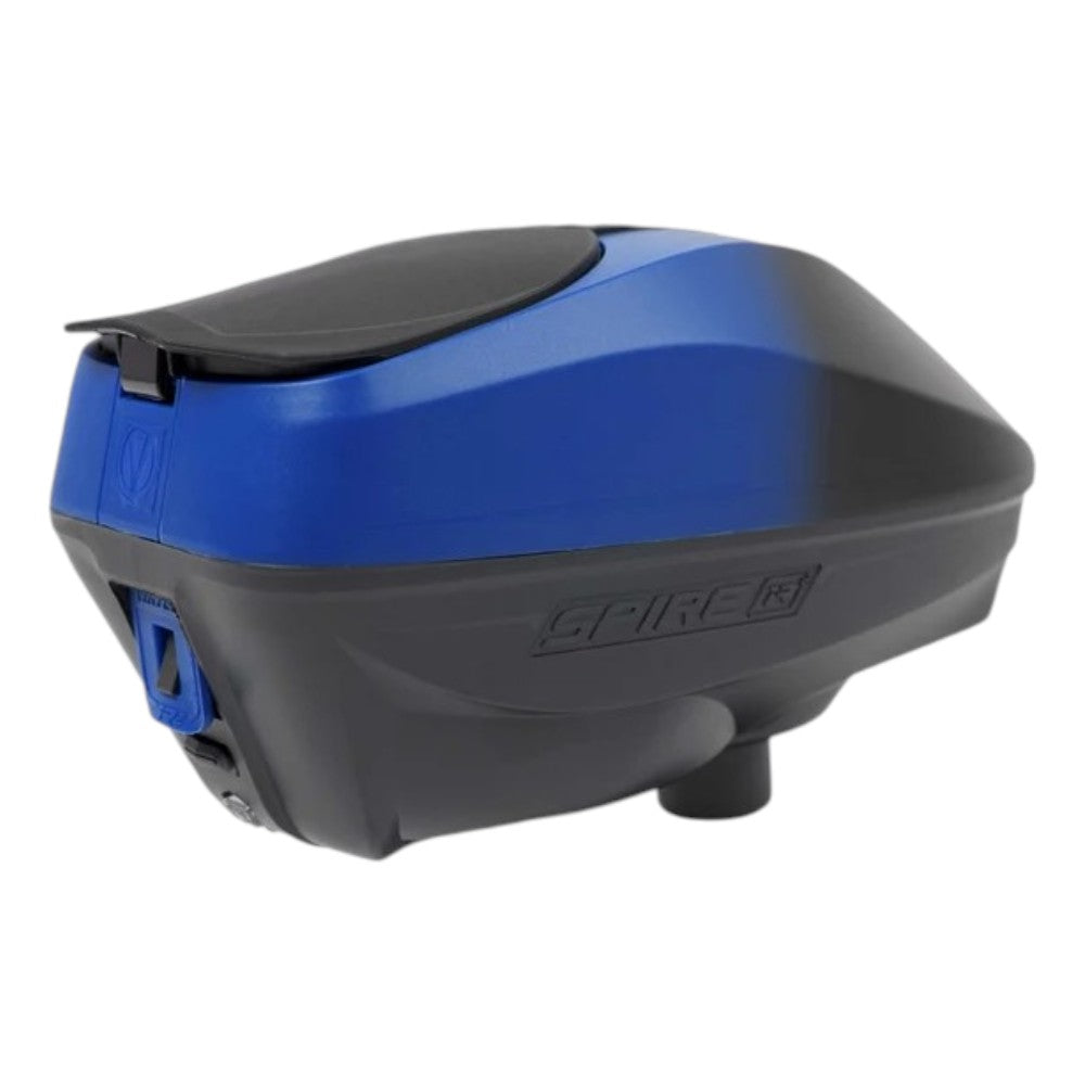 Virtue Spire IR2 Blau Schwarz Fade Paintball Hopper - ID-Paintball