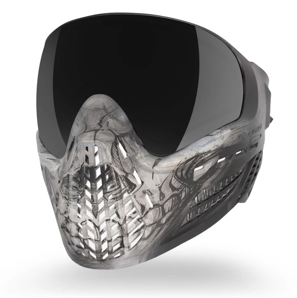 Virtue VIO Ascend Thermal Clear Grey Skull LE - ID-Paintball