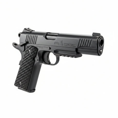Browning 1911 HME Edition 0,5J Airsoft Pistole mit Federdruck und klassischem 1911 Design für Einsteiger.