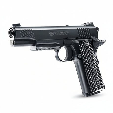 Browning 1911 HME Edition 0,5J Airsoft Pistole mit Federdruck und klassischem 1911 Design für Einsteiger.