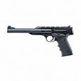 Browning Buck Mark URX 4,5 mm Diabolo Pistole mit ergonomischem Griff und Picatinny Schiene.