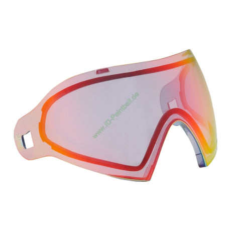 Original Dye i4 i5 Thermalglas Bronze Fire mit Doppelglassystem als Ersatzglas für Dye i4 und i5 Paintball Masken.