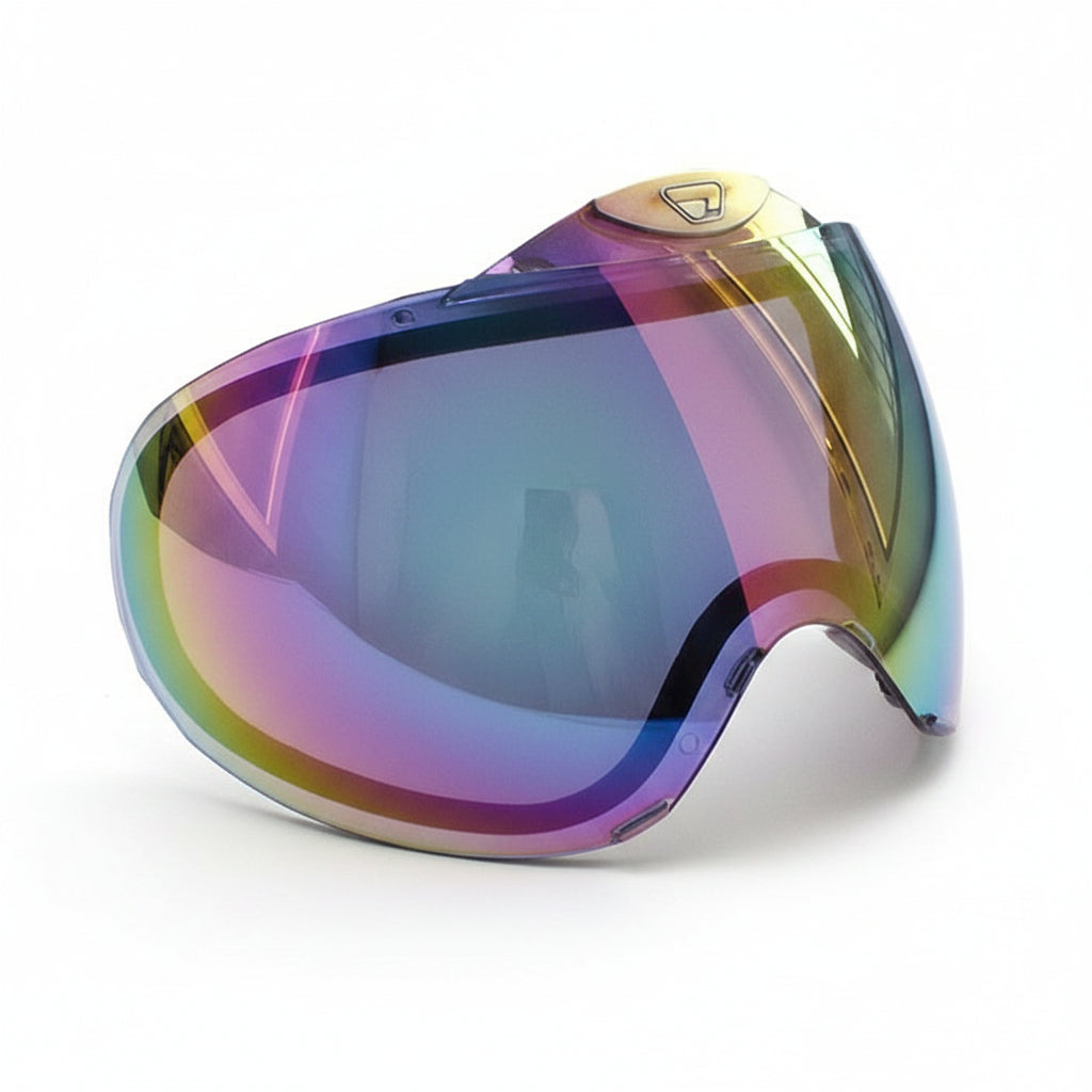 Dye Proto Switch Axis Thermalglas Northern Lights als originale Thermal-Ersatzscheibe für kompatible Proto Paintballmasken.