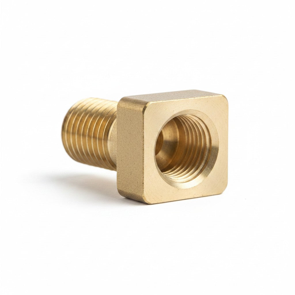 id-paintball 45 Grad Winkel Adapter aus Messing für Stahlflex Schläuche mit Gewindeanschluss