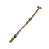 id-paintball 8Fields One Point Bungee Sling in Coyote Brown mit MOLLE-Befestigung und Schnellverschluss aus Nylon
