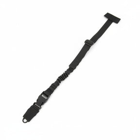 id-paintball 8Fields One Point Bungee Sling in Schwarz mit MOLLE-Befestigung, Schnellverschluss und Haken