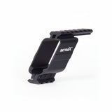 id-paintball airmaX Universal Pistolenmontage aus schwarzem Metall mit integrierter Schiene für Zieloptiken