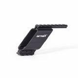id-paintball airmaX Universal Pistolenmontage aus schwarzem Metall mit integrierter Montageschiene für Zieloptiken