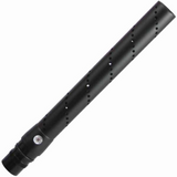 id-paintball Smart Parts 14 Zoll All American Tip Laufvorderteil aus schwarzem Aluminium mit spiralförmigen Bohrungen