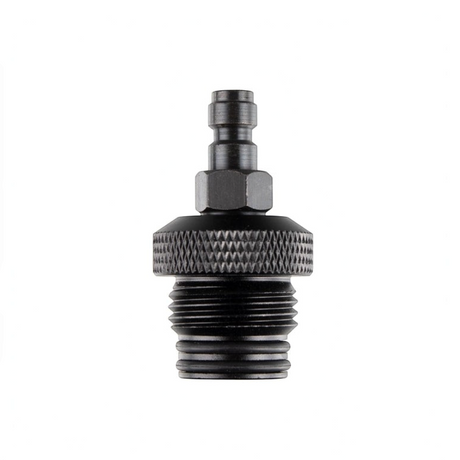 id-paintball PowAir Shutter Remote System ASA Adapter mit Schnellkupplung in Schwarz aus Metall