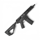 id-paintball ASG Hybrid Series H-15 CQB FMV S-AEG in Schwarz mit M-LOK Handschutz und Hera Arms CCS Schaft