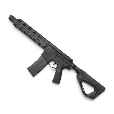 id-paintball ASG Hybrid Series H-15 B.E.T. S-AEG Airsoft-Gewehr in Schwarz mit M-LOK-Handschutz und Polymer-Schaft