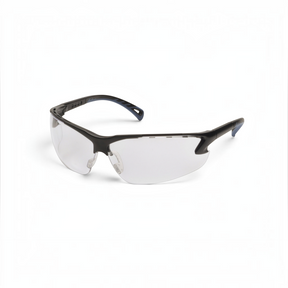 id-paintball ASG Schutzbrille mit transparenten Polycarbonat-Gläsern und schwarzem, ergonomischem Rahmen