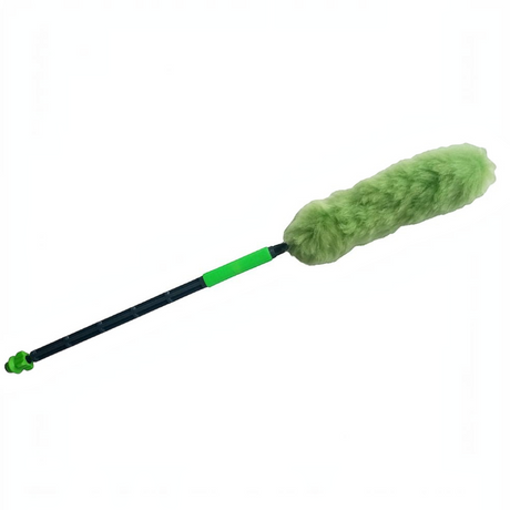 id-paintball Attack Barrel Maid Laufreiniger mit grünem, saugstarkem Swab und flexiblem, schwarzem Kunststoff-Schaft