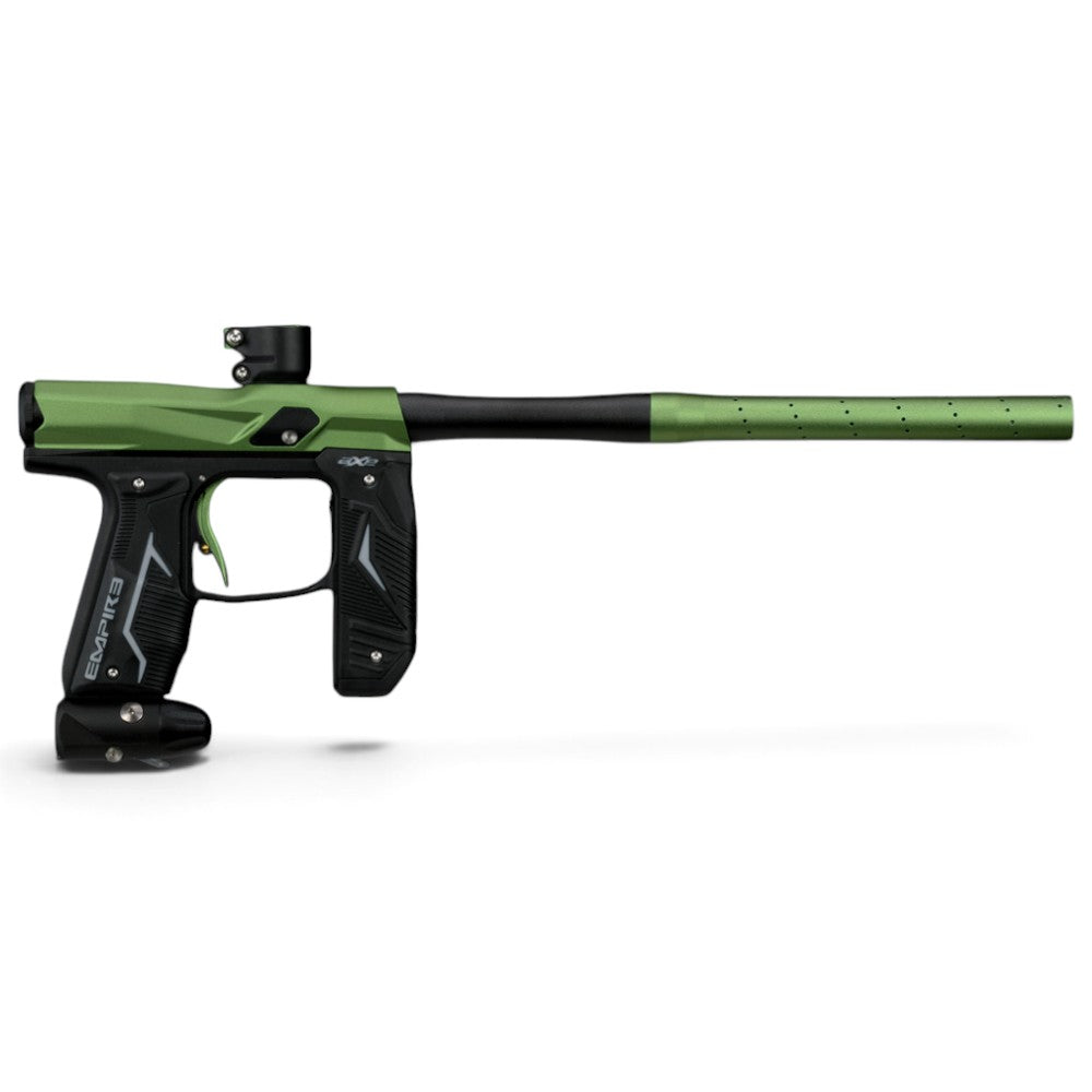id-paintball Empire AXE 2.0 Paintball Markierer in Grün mit schlauchlosem Design und präzisem Driver-XX Laufsystem