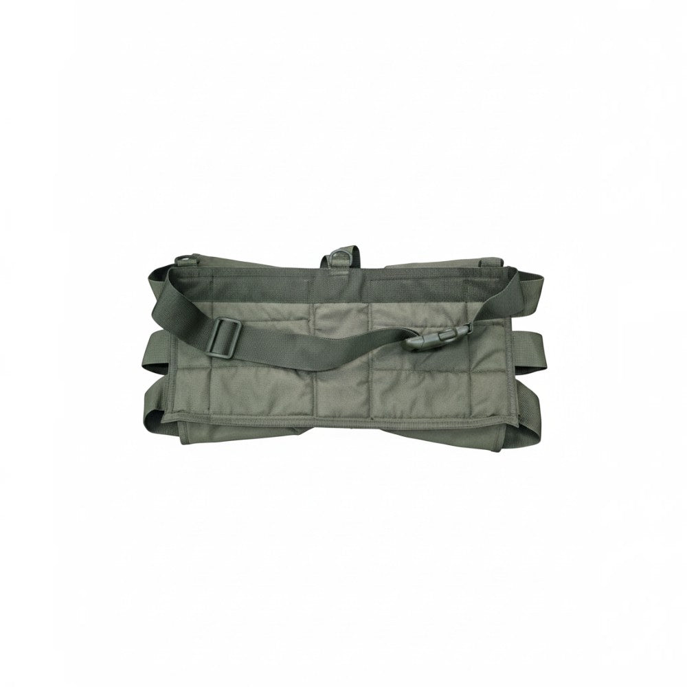 id-paintball Battlepack 6+1 HP in Oliv mit verstellbarem Hüftgurt und robuster Polsterung für Paintball-Spieler