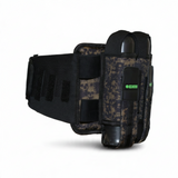 id-paintball Battlepack Skulls Oliv mit Totenkopf-Muster für 9 Paintball-Pötte und gepolstertem Gürtel