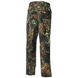 id-paintball US BDU Kampfhose in Flecktarn aus robuster Baumwolle mit Gesäßtaschen und verstärktem Sitzbereich