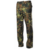 id-paintball US BDU Kampfhose in Flecktarn aus robuster Baumwolle mit verstärkten Knien und praktischen Beintaschen