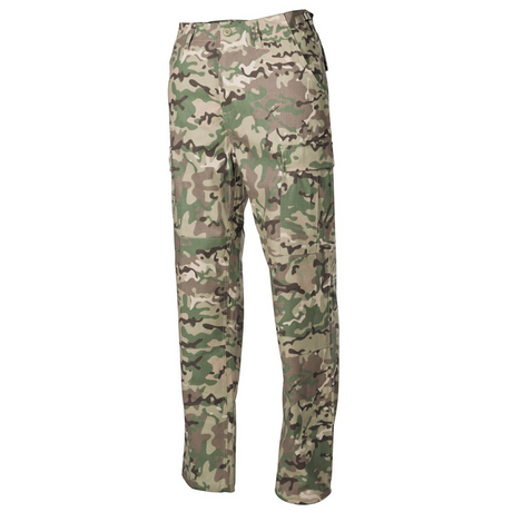id-paintball US BDU Ripstop Kampfhose in Operation Camo mit verstärkten Knien und praktischen Beintaschen