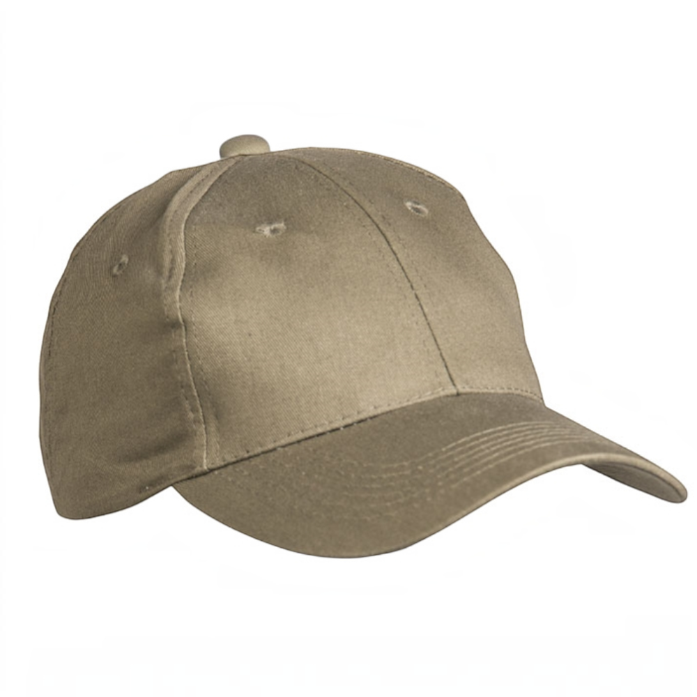 id-paintball Miltec Baseball Cap aus beiger Baumwolle mit größenverstellbarem Clipverschluss für Outdoor-Aktivitäten