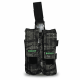 id-paintball Oberschenkel Battle Pack in Tiger-Tarnmuster für zwei Paintball-Pods mit Klickverschluss