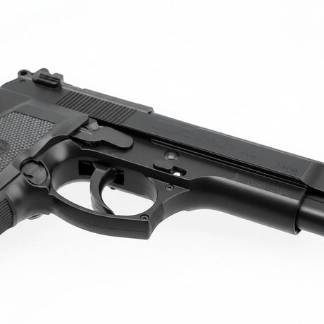 id-paintball Beretta Mod. 92 FS CO2 Airsoftpistole in Schwarz mit 6 mm Kaliber und Non-Blowback-System