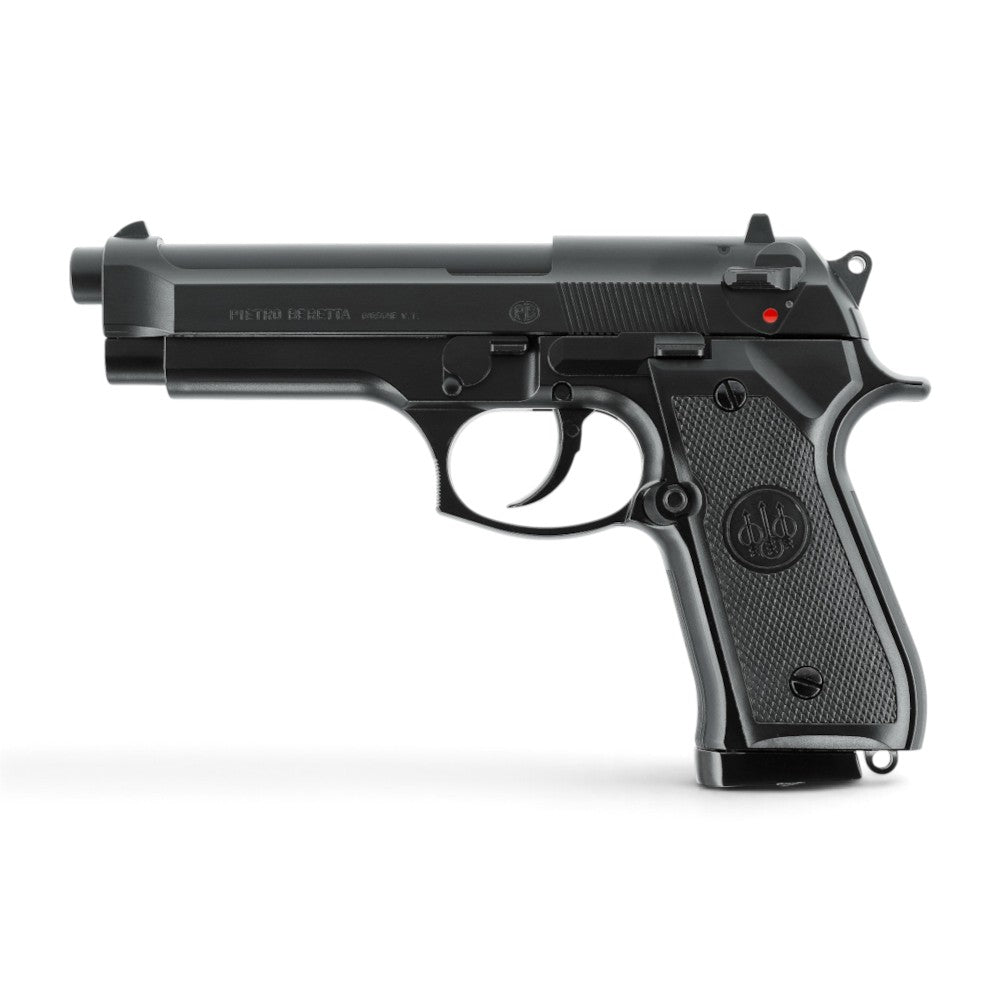 id-paintball Beretta Mod. 92 FS CO2 Airsoftpistole in Schwarz mit 6 mm Kaliber und einstellbarem Shoot-Up System
