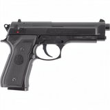 id-paintball Beretta M9 World Defender Airsoft Pistole in Schwarz mit Federdruck-System und 6 mm Kaliber