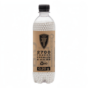 id-paintball Elite Force Premium Bio Tracer BBs in einer Flasche mit 2700 Stück, 0,20 g Gewicht, 6 mm Kaliber.