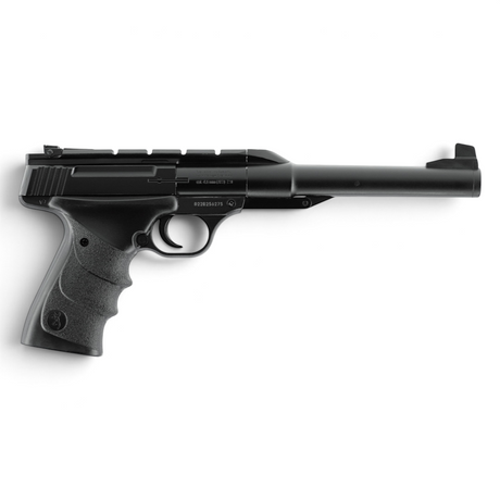 id-paintball Browning Buck Mark URX Luftpistole in Schwarz mit ergonomischem Griff und Picatinny-Schiene