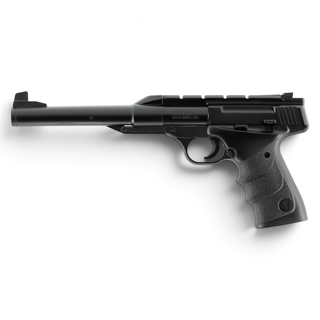 id-paintball Browning Buck Mark URX Luftpistole in Schwarz mit ergonomischem Griff und Picatinny-Schiene