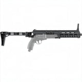 id-paintball T4E Carbine Conversion Kit für TR 50 Revolver mit klappbarer Schulterstütze und Picatinny-Schiene