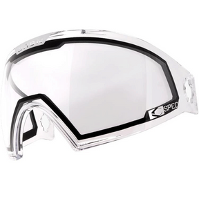id-paintball Carbon CRBN C Spec klares Thermal-Ersatzglas für Paintball-Masken mit Anti-Beschlag-Technologie