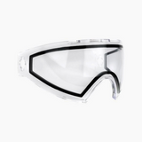 id-paintball Carbon OPR und Base GS-F Thermal Maskenglas in klar mit kratzfester Beschichtung für Paintball Masken