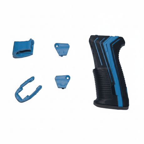 id-paintball Planet Eclipse CCU Kit in Blau für ETHA3 und ETHA3M Paintball-Markierer mit Griffschale und Zubehör